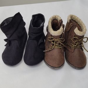 Two pair Garanimals toddler boots